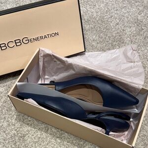BCBGeneration Women's Blue Heels